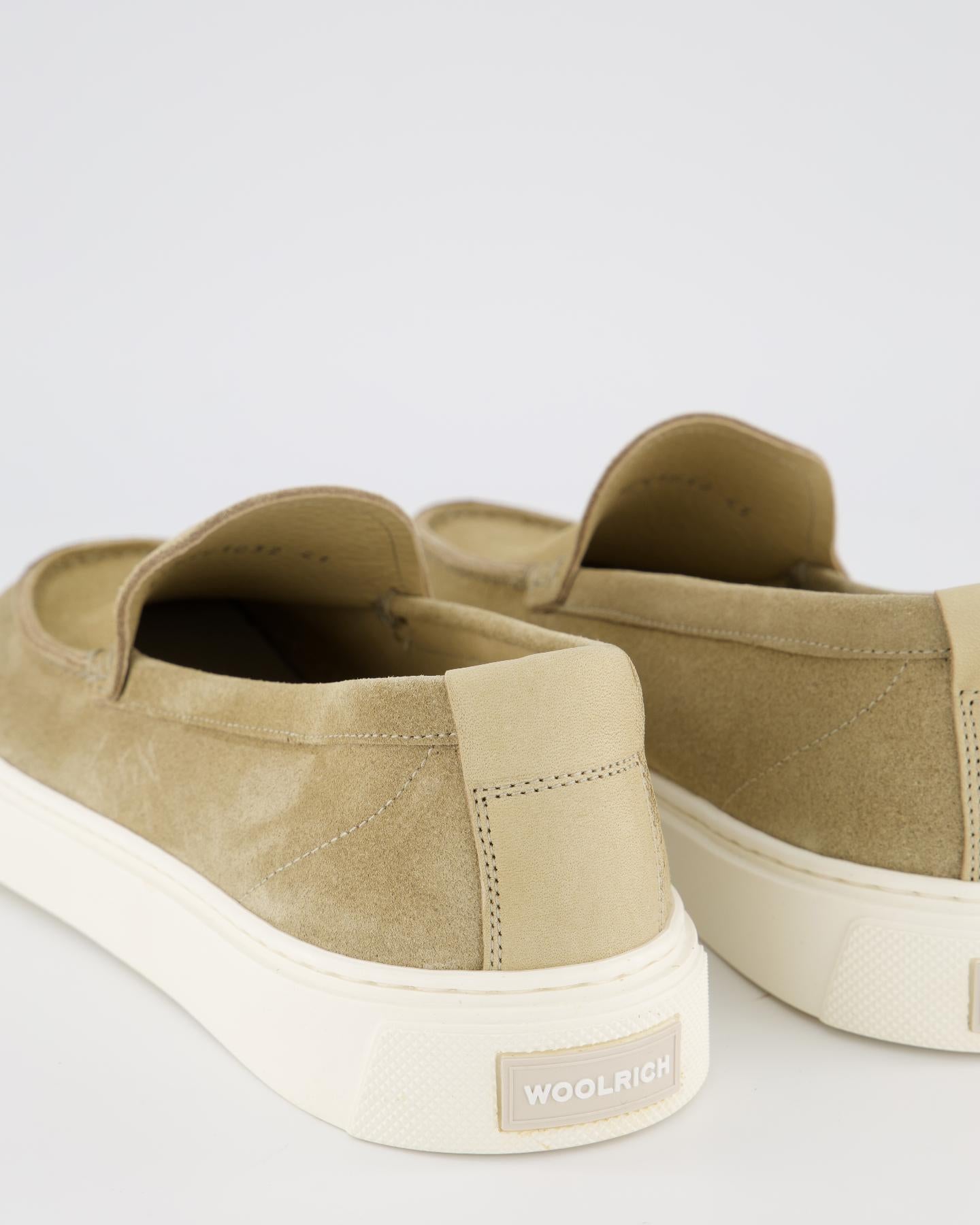 Heren Boat Slip On Loafer Beige