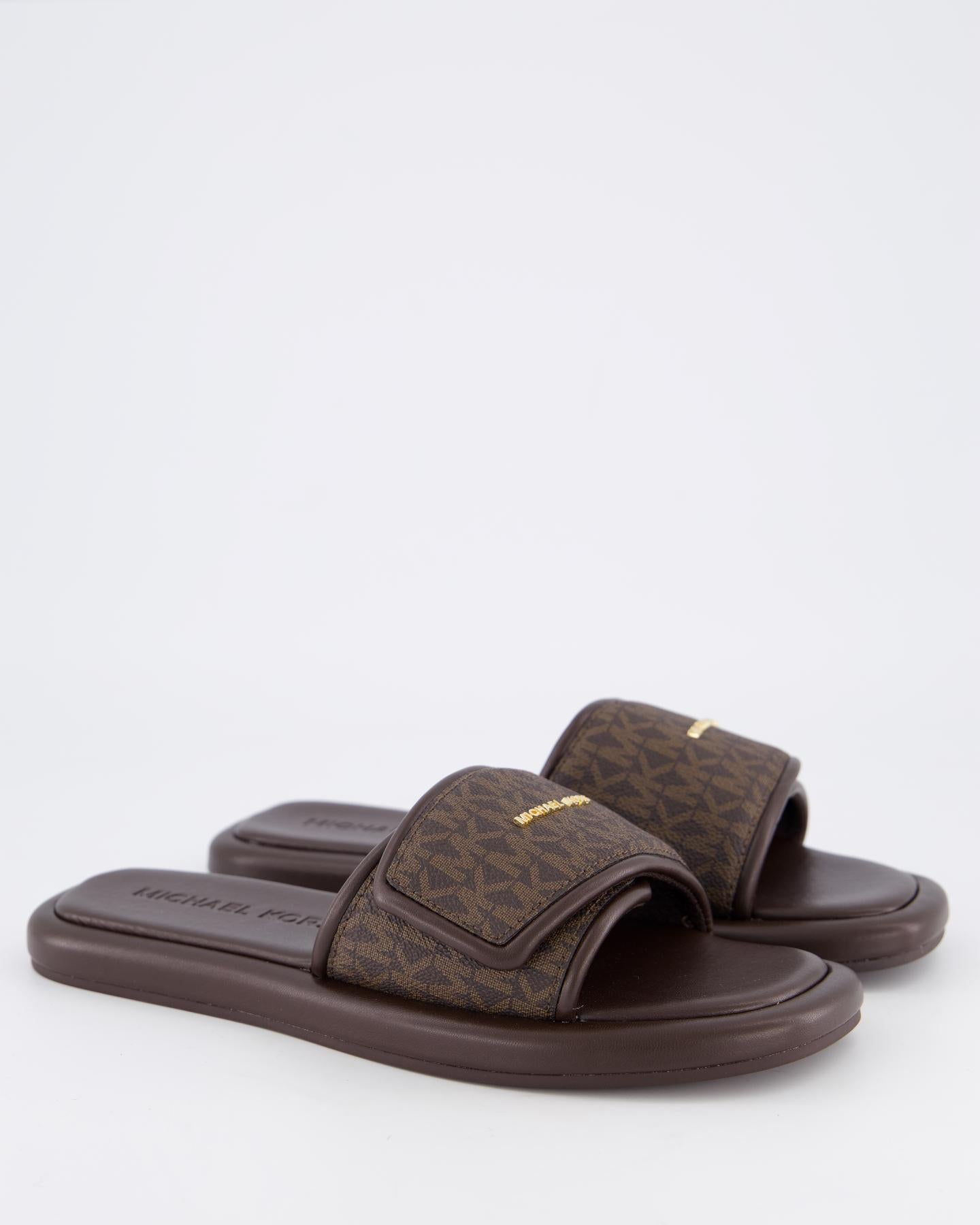 Dames Suki Flat Slipper Bruin