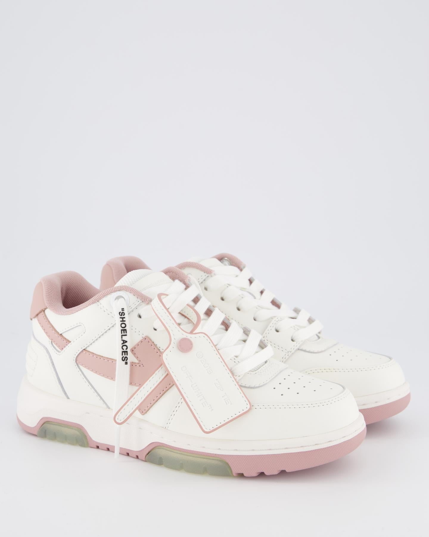 Dames Out Of Office Sneaker Wit/Roze