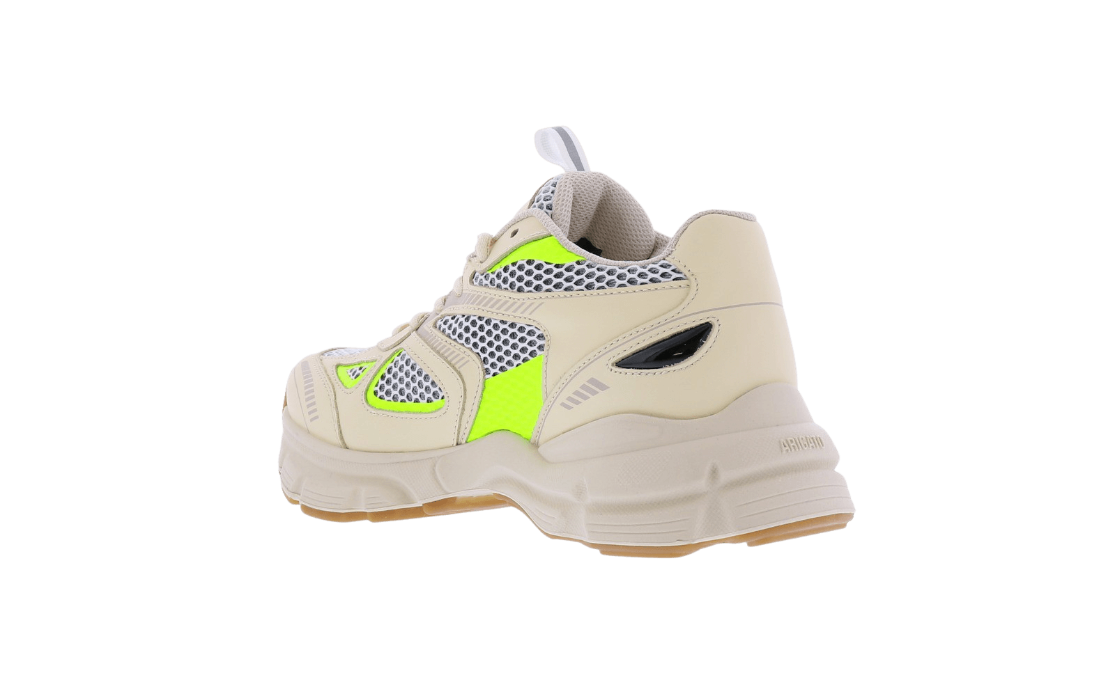 Dames Marathon Runner Beige/FluoGeel