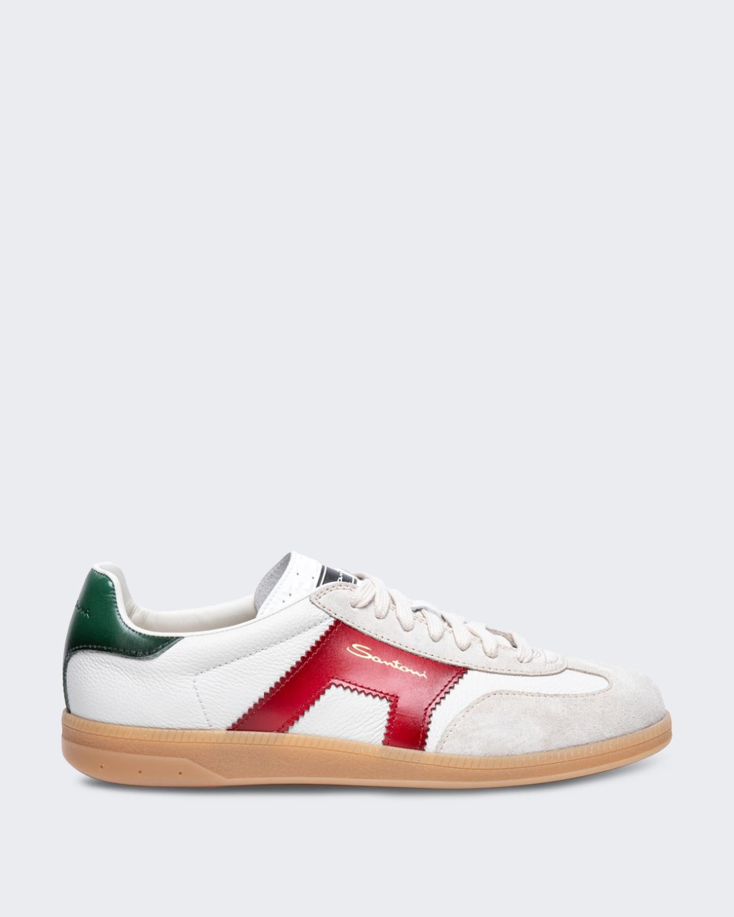 Heren DBS Olympic Sneaker Wit/Rood