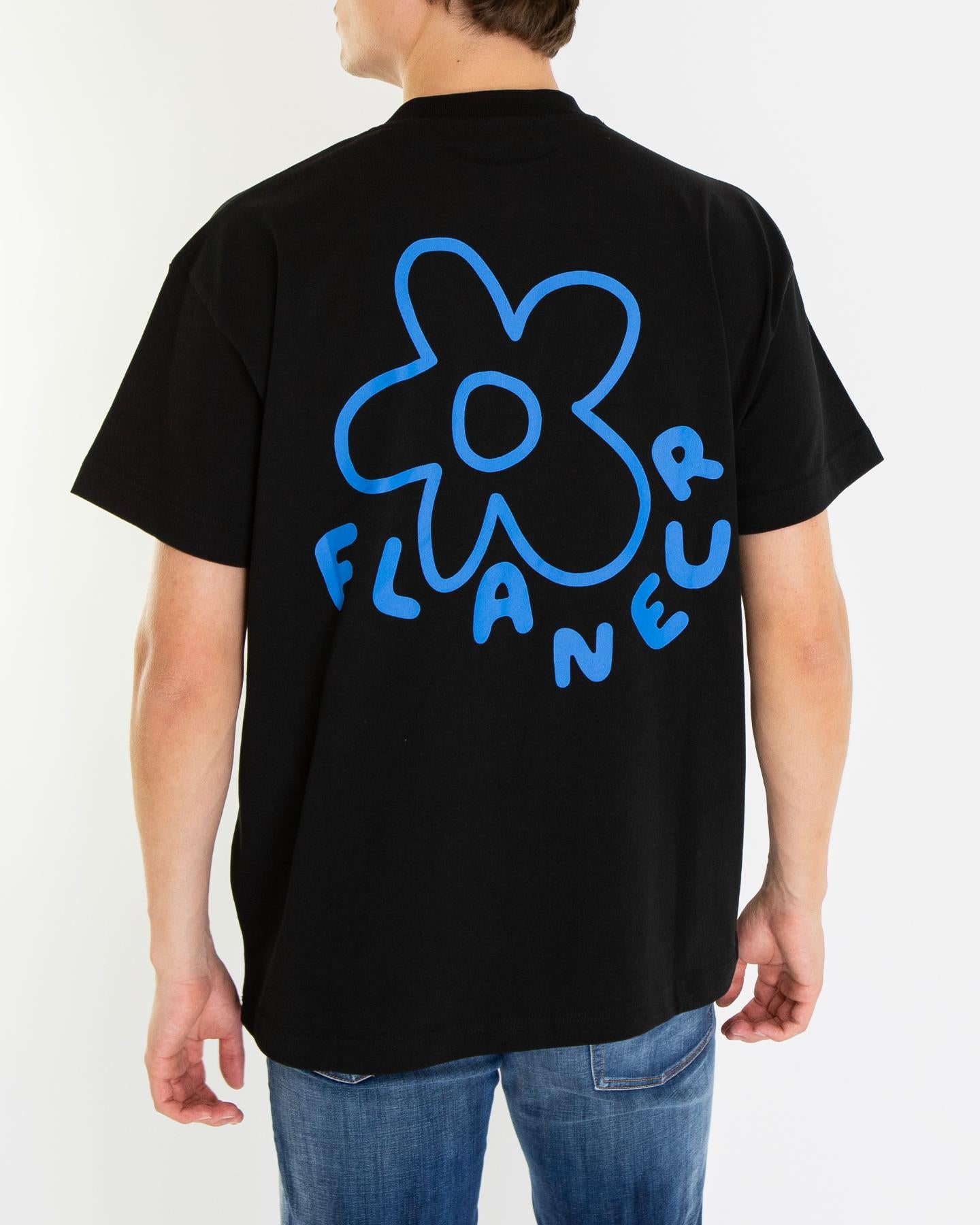 Heren Blossom T-Shirt Zwart