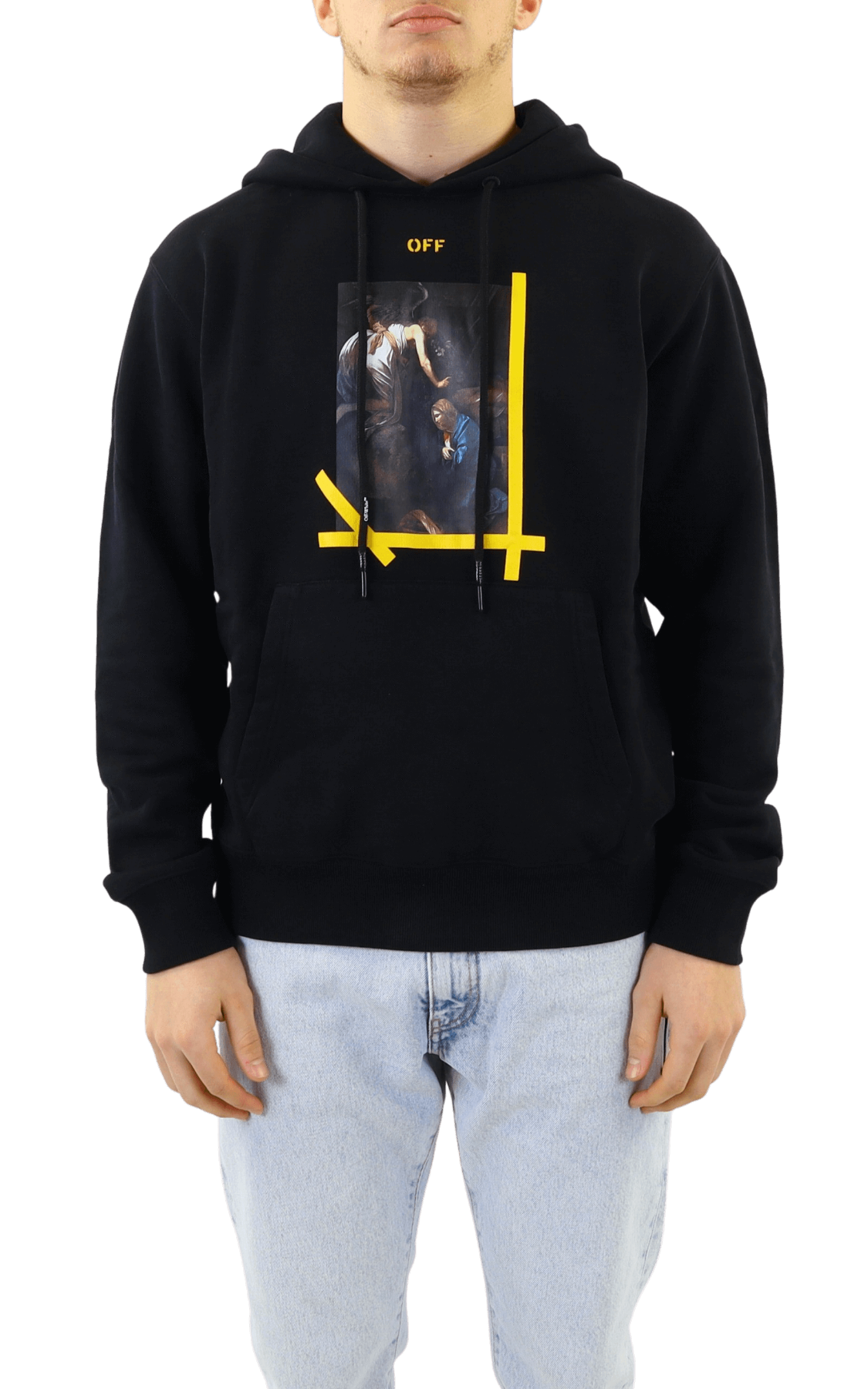 Heren Arrow Carav Ann Hoodie Zwart
