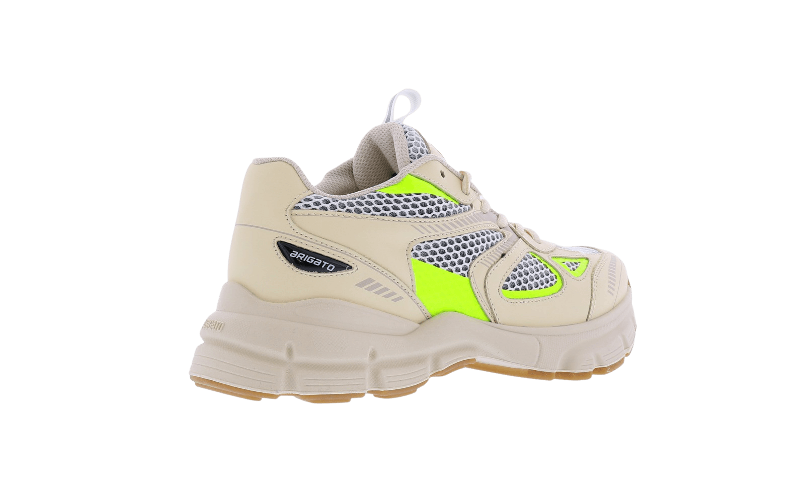 Dames Marathon Runner Beige/FluoGeel