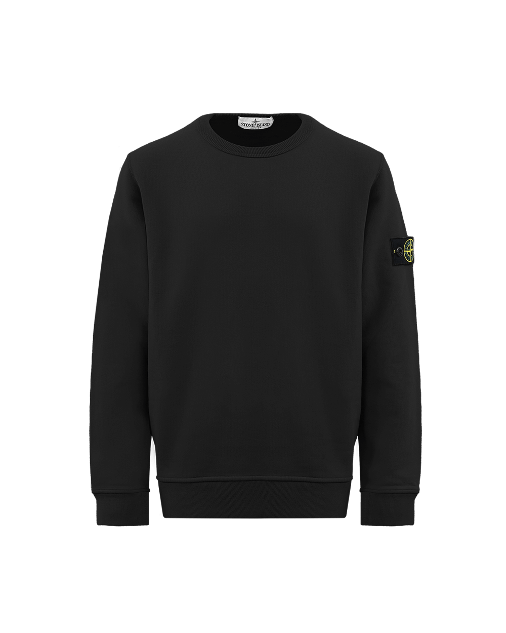 Kids Logo-Patch Sweater Zwart