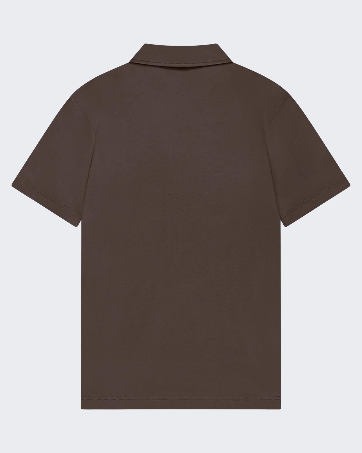 Heren Supima Polo Zip Collar