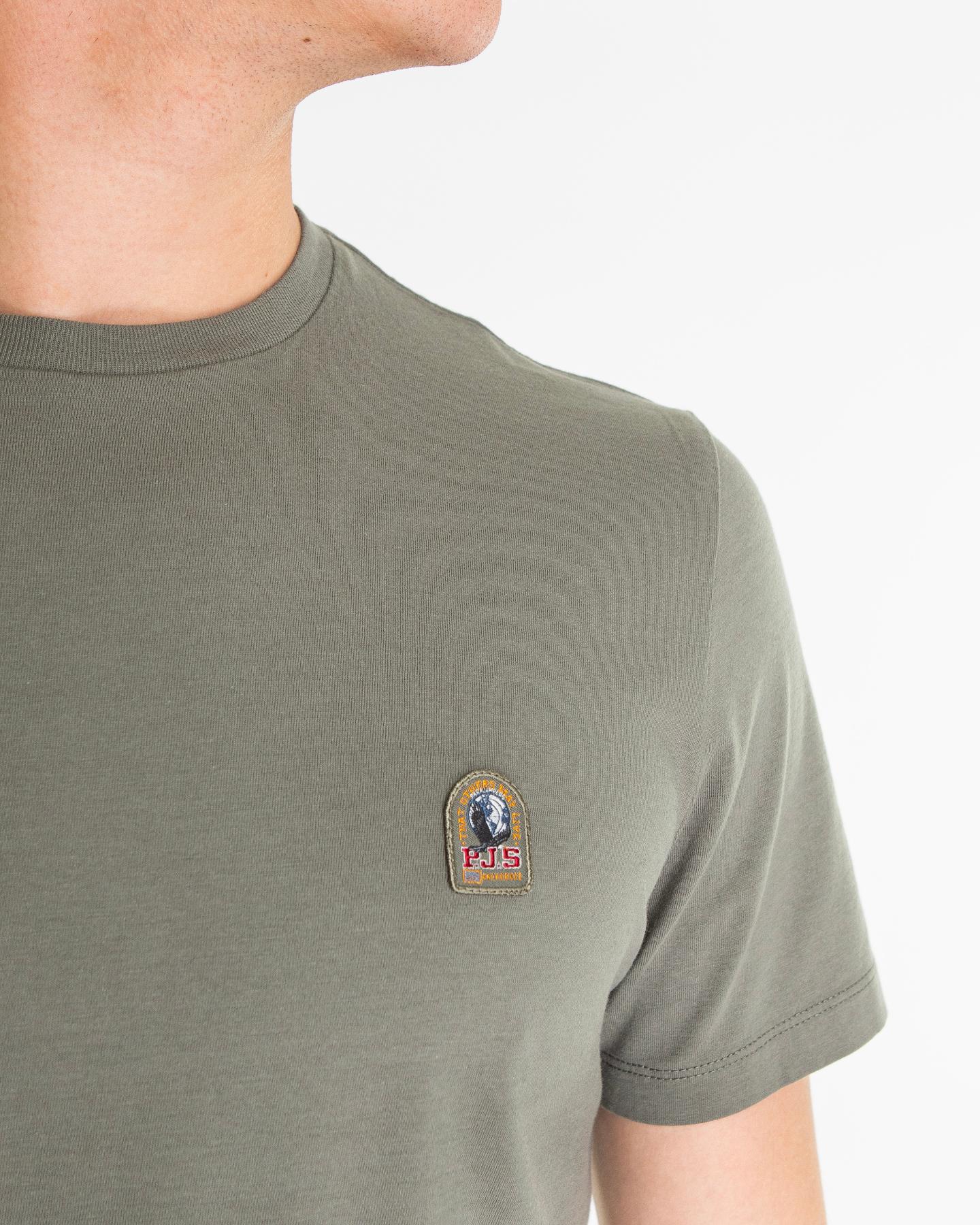 Heren Patch T-Shirt Groen