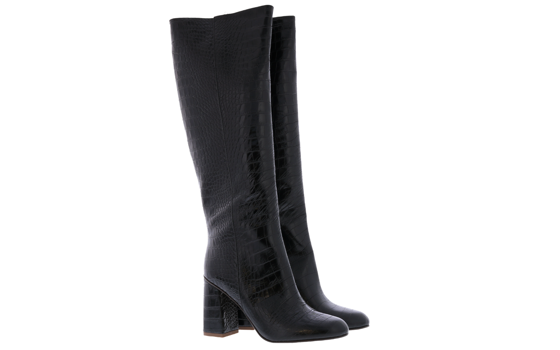 Paris Punk Dames Croco boot