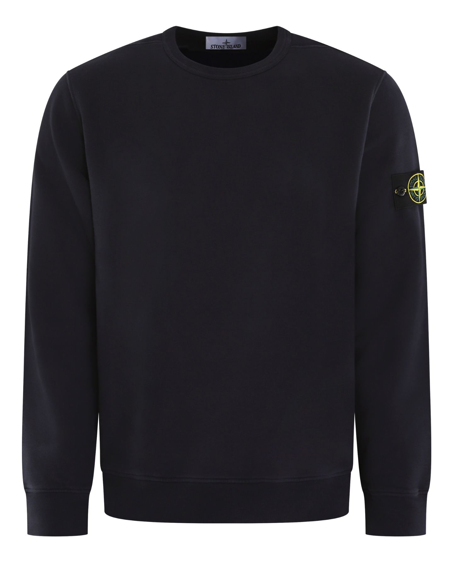 Heren Logo-patch Sweater Blauw