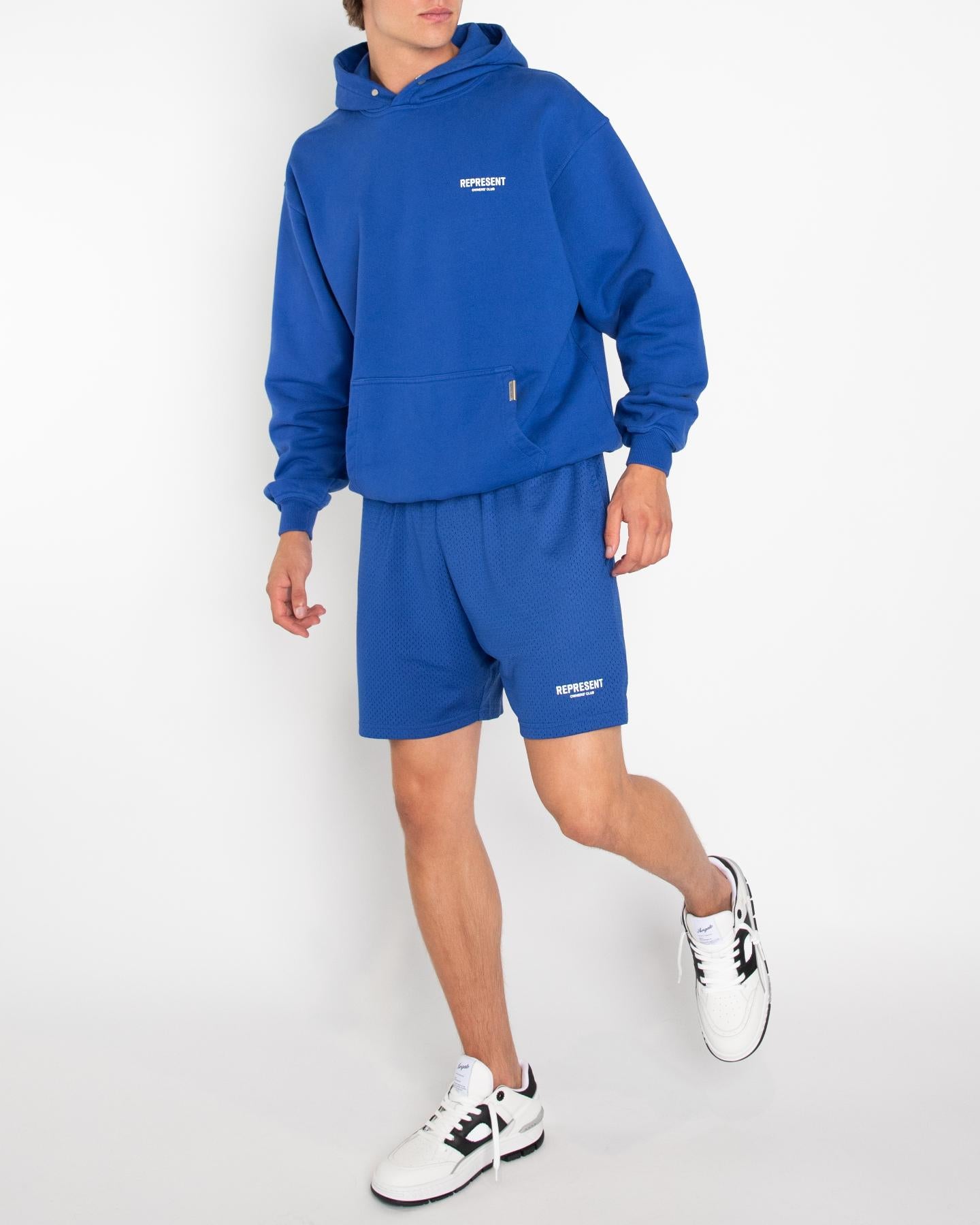 Heren Owners Club Mesh Short Blauw