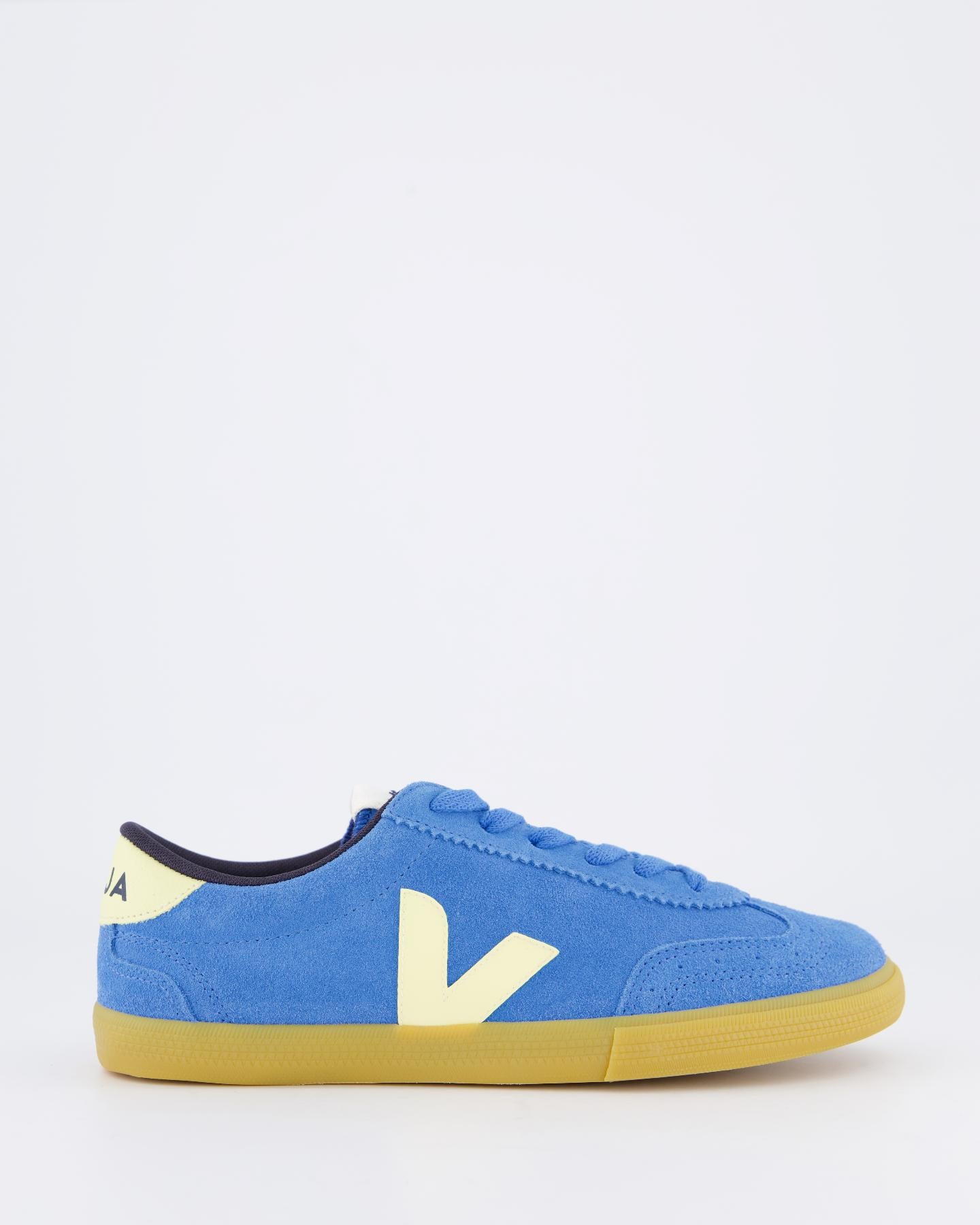 Dames Volley Suede Sneaker Blauw