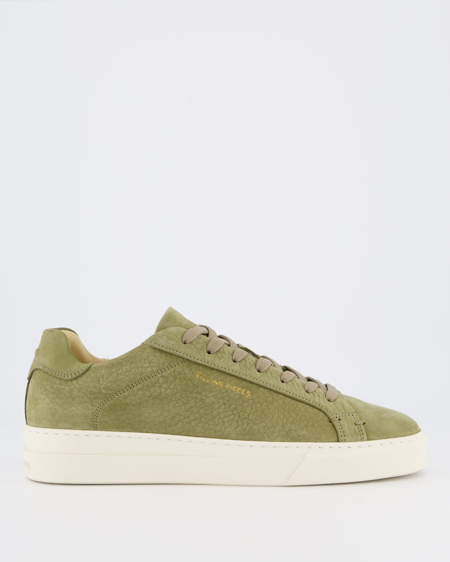 Heren Tiebreak Grain Sneaker Groen