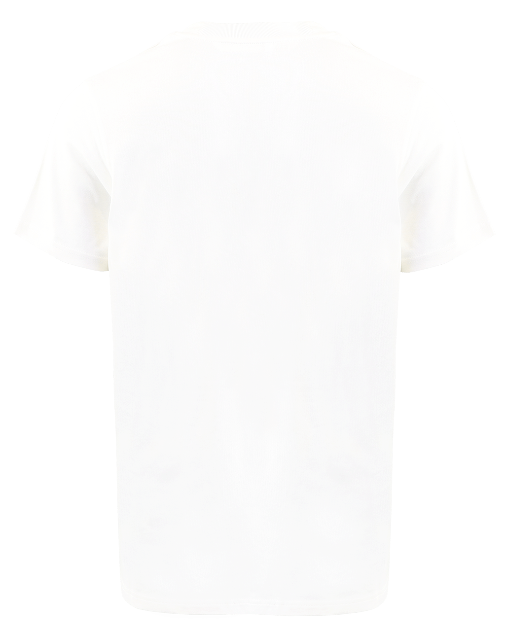 Heren Logo-Patch Cotton Wit