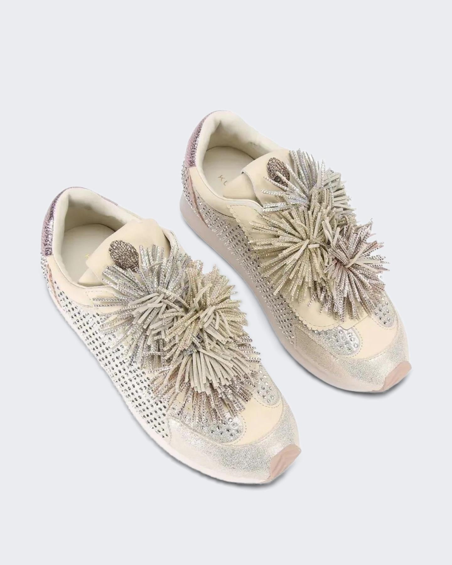 Dames Islington Pom Pom Sneaker