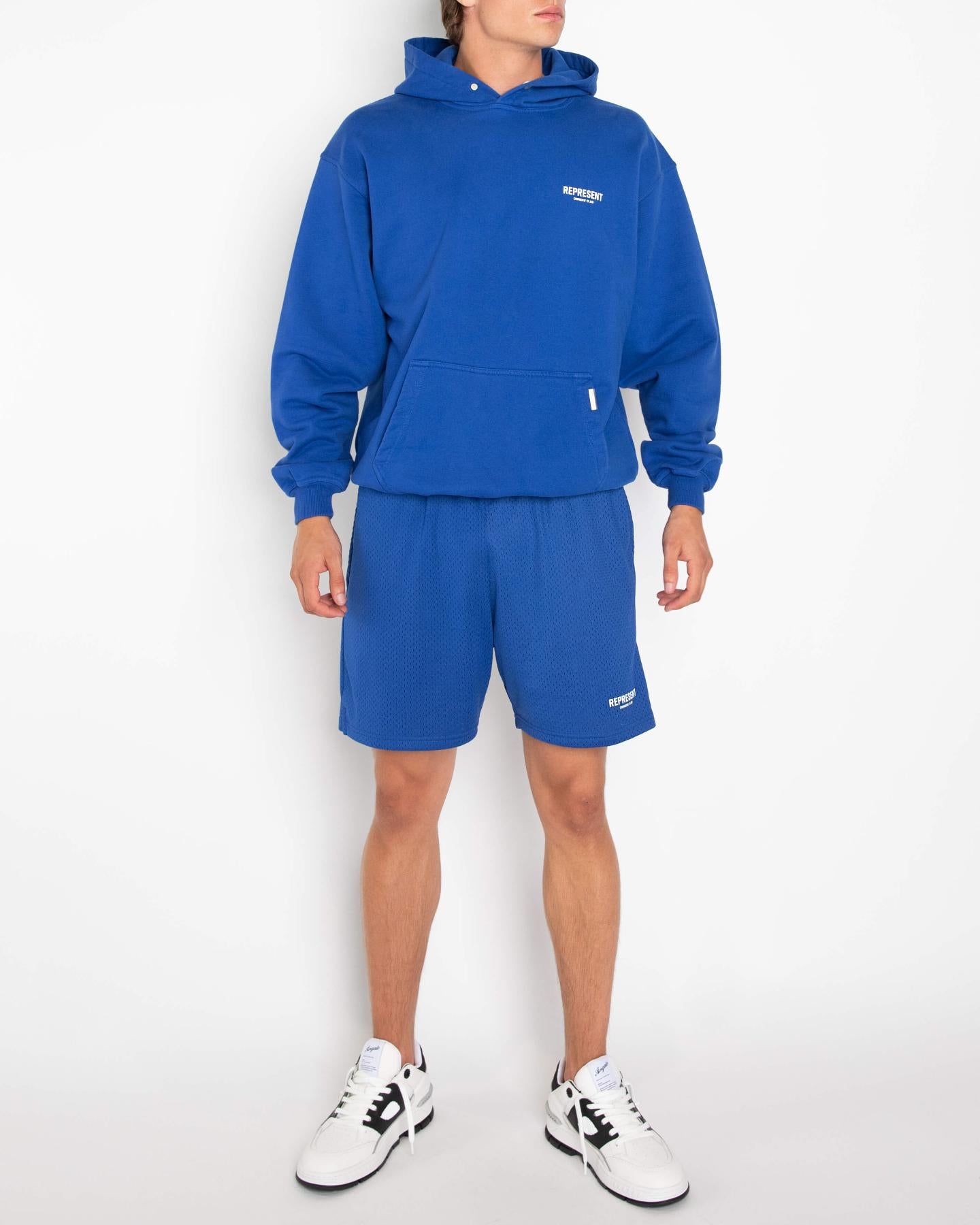 Heren Owners Club Track Short Blauw