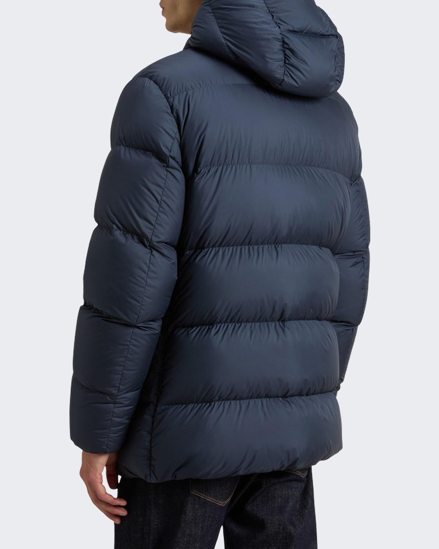 Heren Cloud Davis Parka Blauw