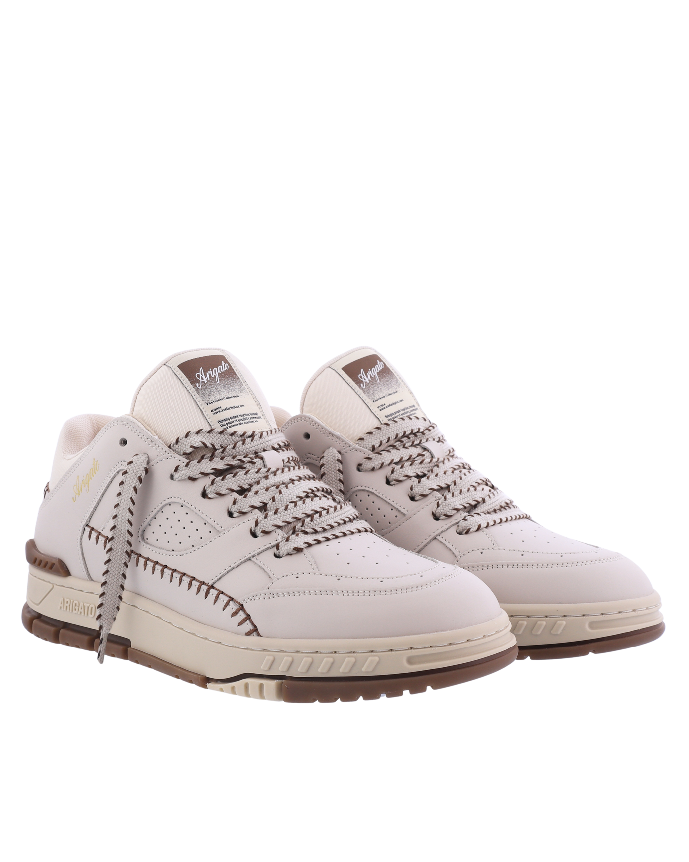 Dames Area Lo Sneaker Stitch Beige