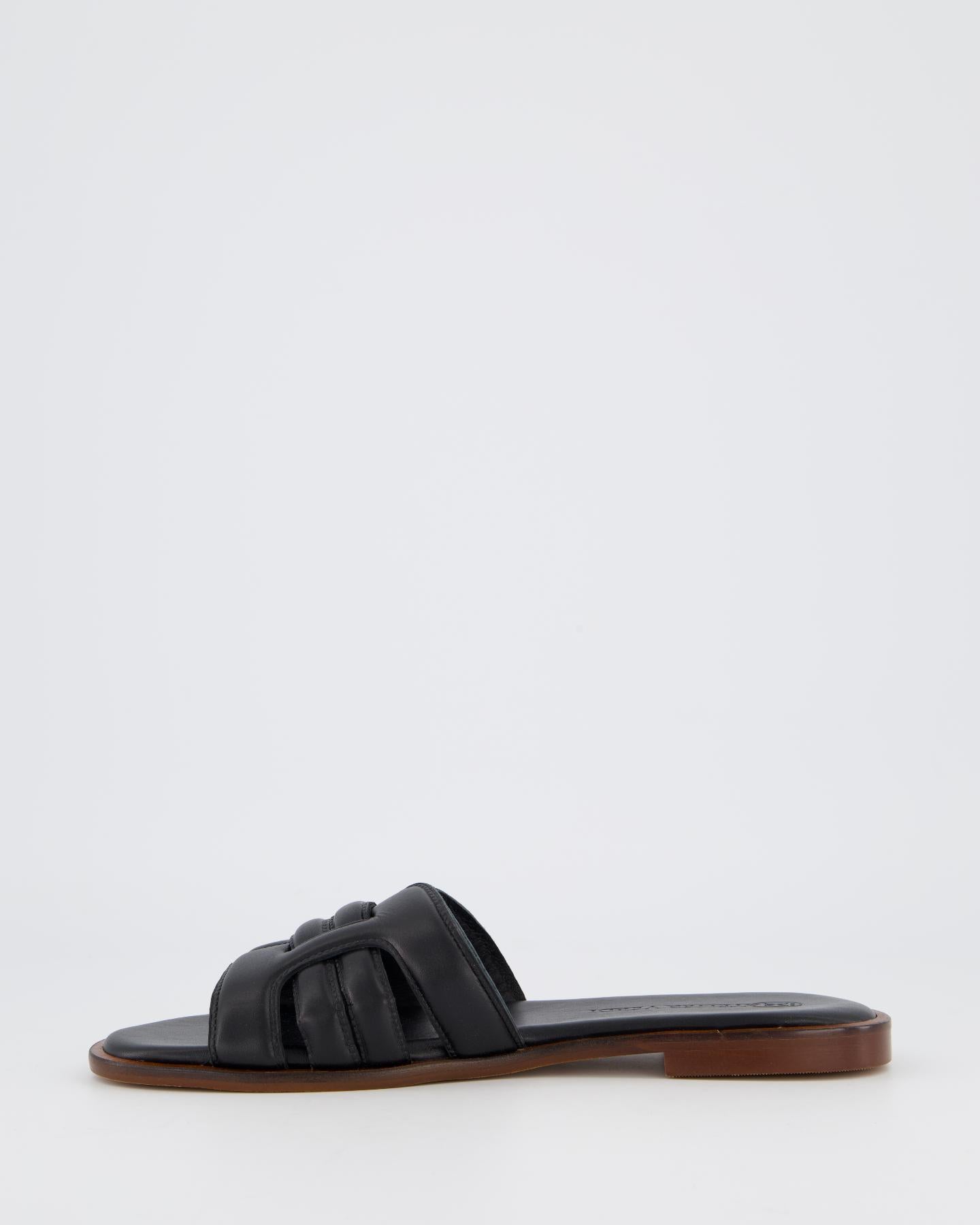 Dames City Chic Slipper Zwart