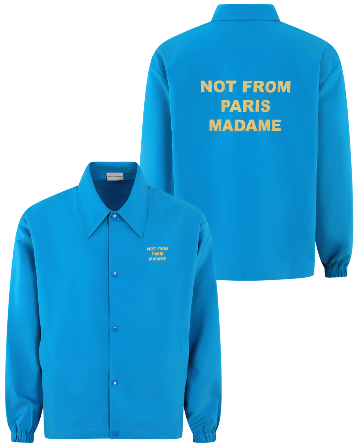Heren Slogan NFPM Jacket Blauw