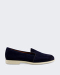 Santoni Dames Malibu Loafer Blue
