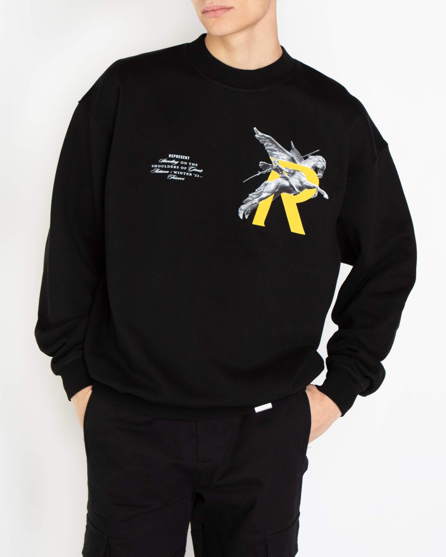 Heren Giants Sweater Zwart