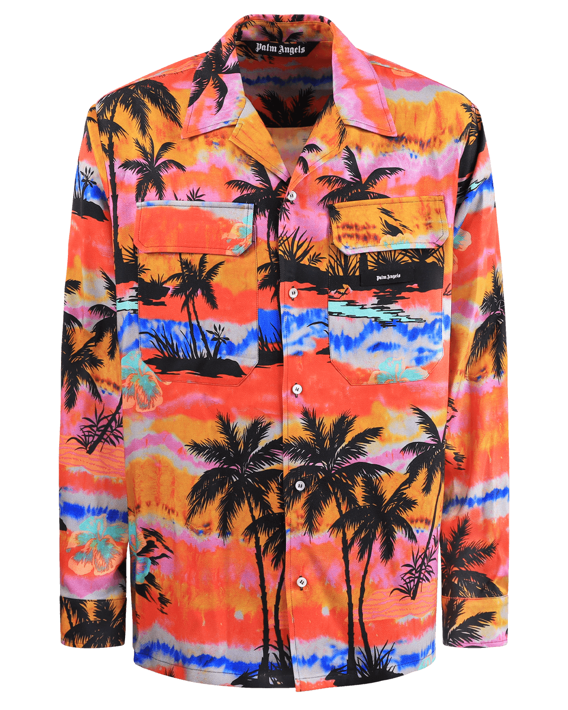 Heren Psychedelic Palms Roze/Multi