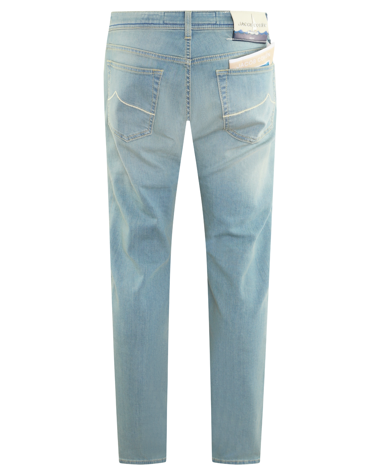 Heren Slim Fit Nick Licht Blauw