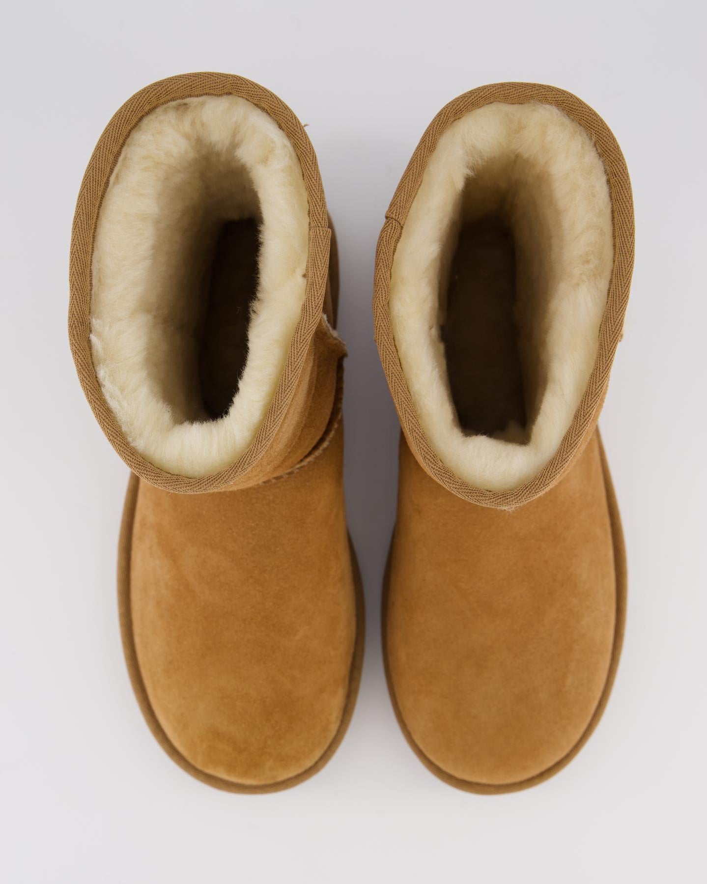 UGG Dames Classic Short II Chestnut enkellaarsjes – foto 3
