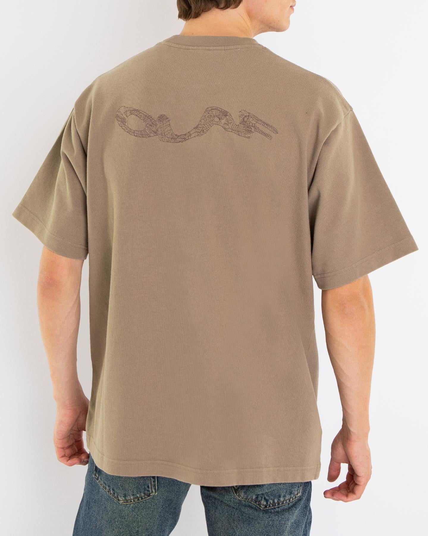 Heren Wavy Drift Embro Tee