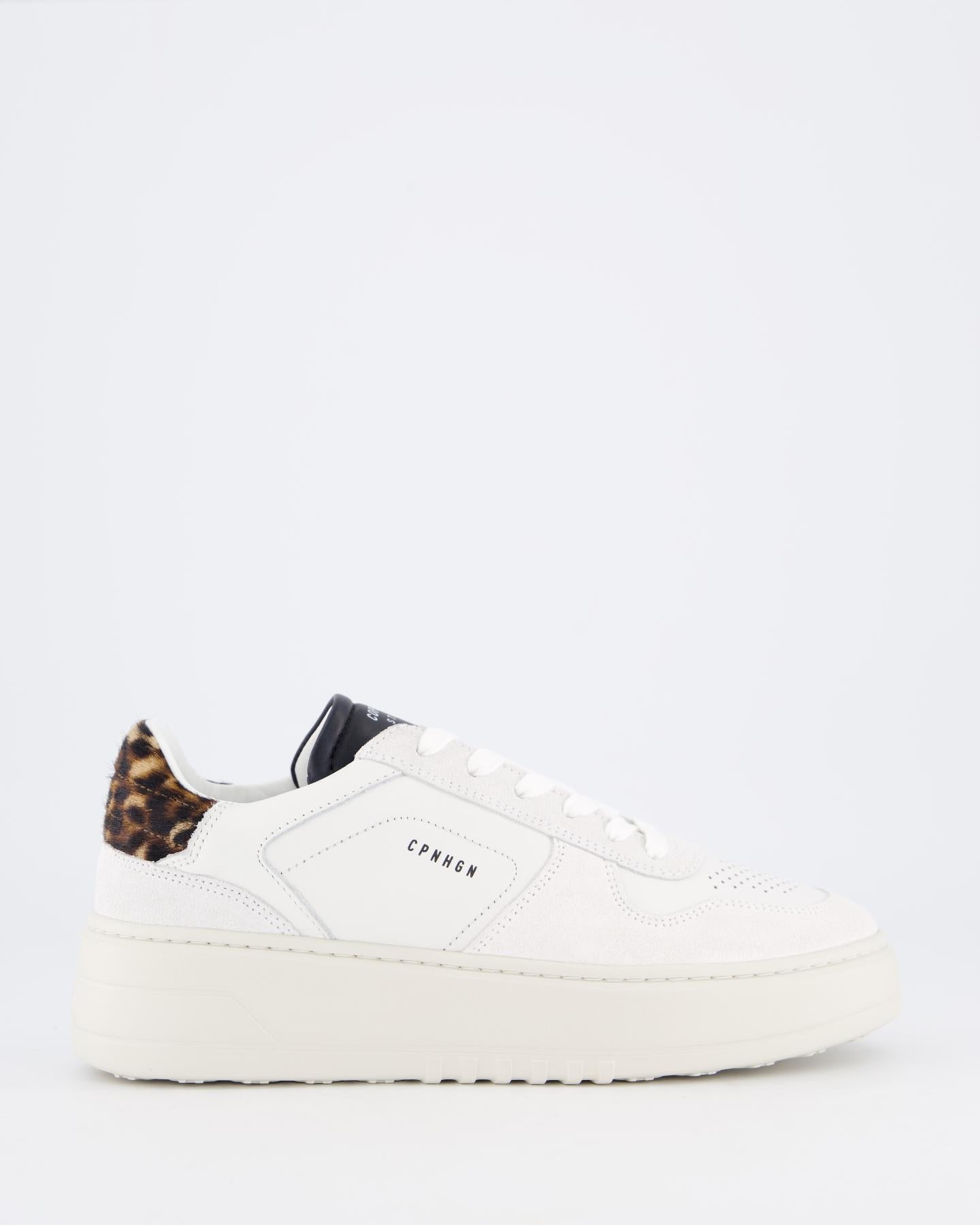 Dames CPH75 Sneaker White/Leopard