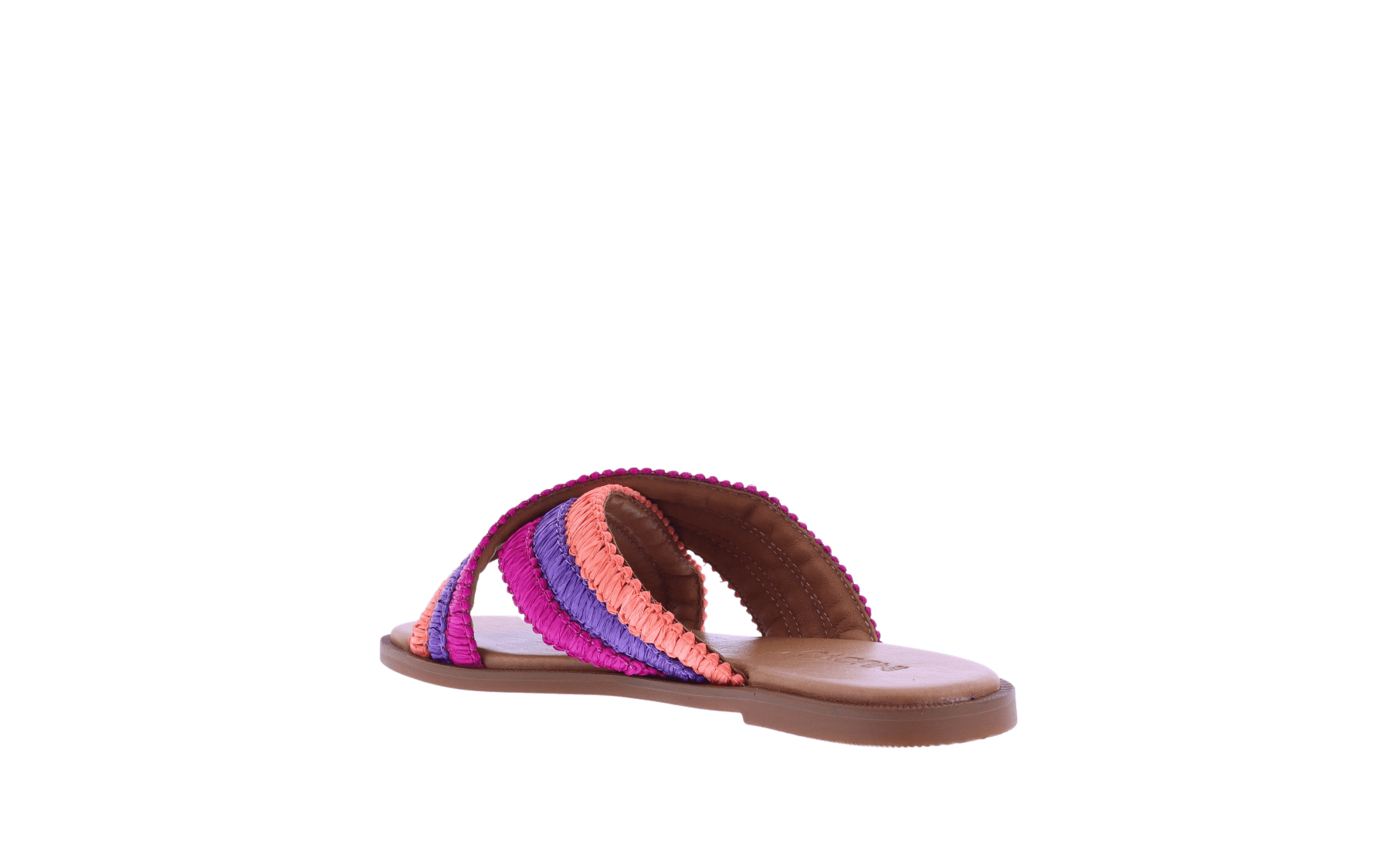 Dames Inuovo Slipper Roze/Oranje/Paa