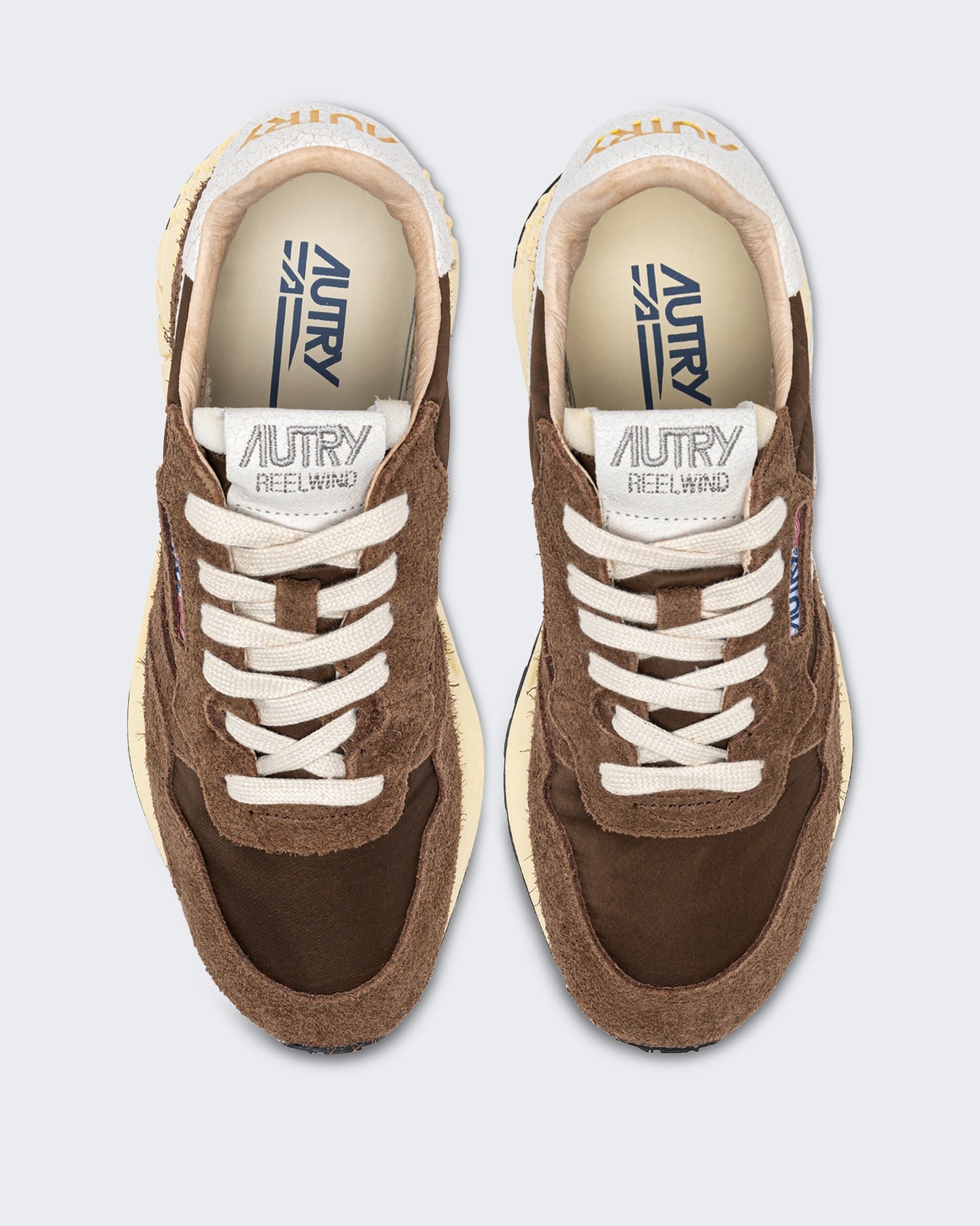 Autry Dames Wwlw-Nc39-Reelwind Low Wom Nylon/Crack Wht/Tundra Wit - Eleganza.nl