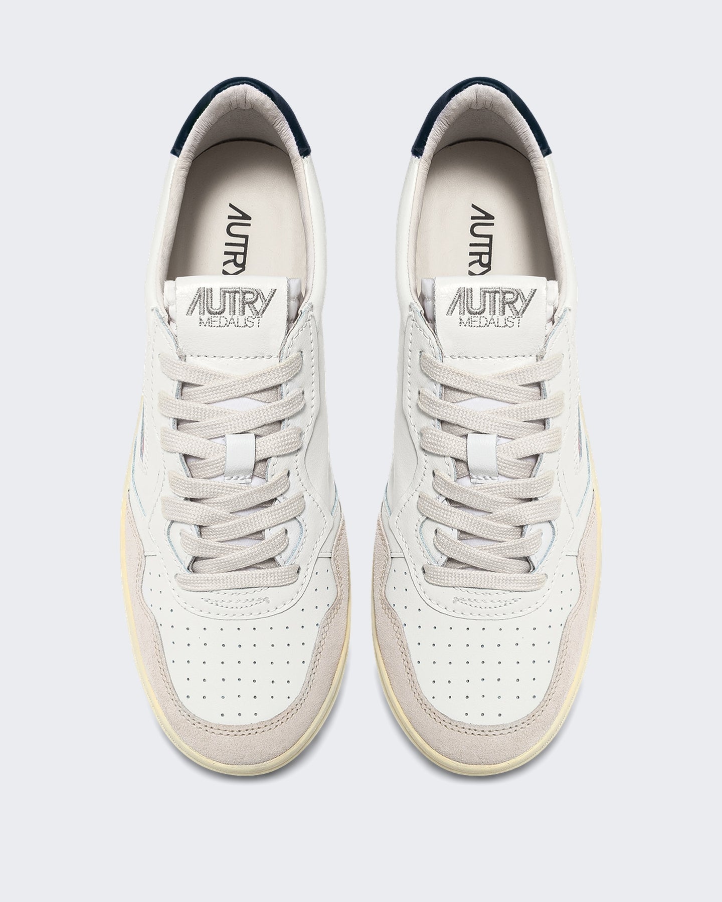 Autry Heren Medalist Low sneaker Blauw - Eleganza.nl