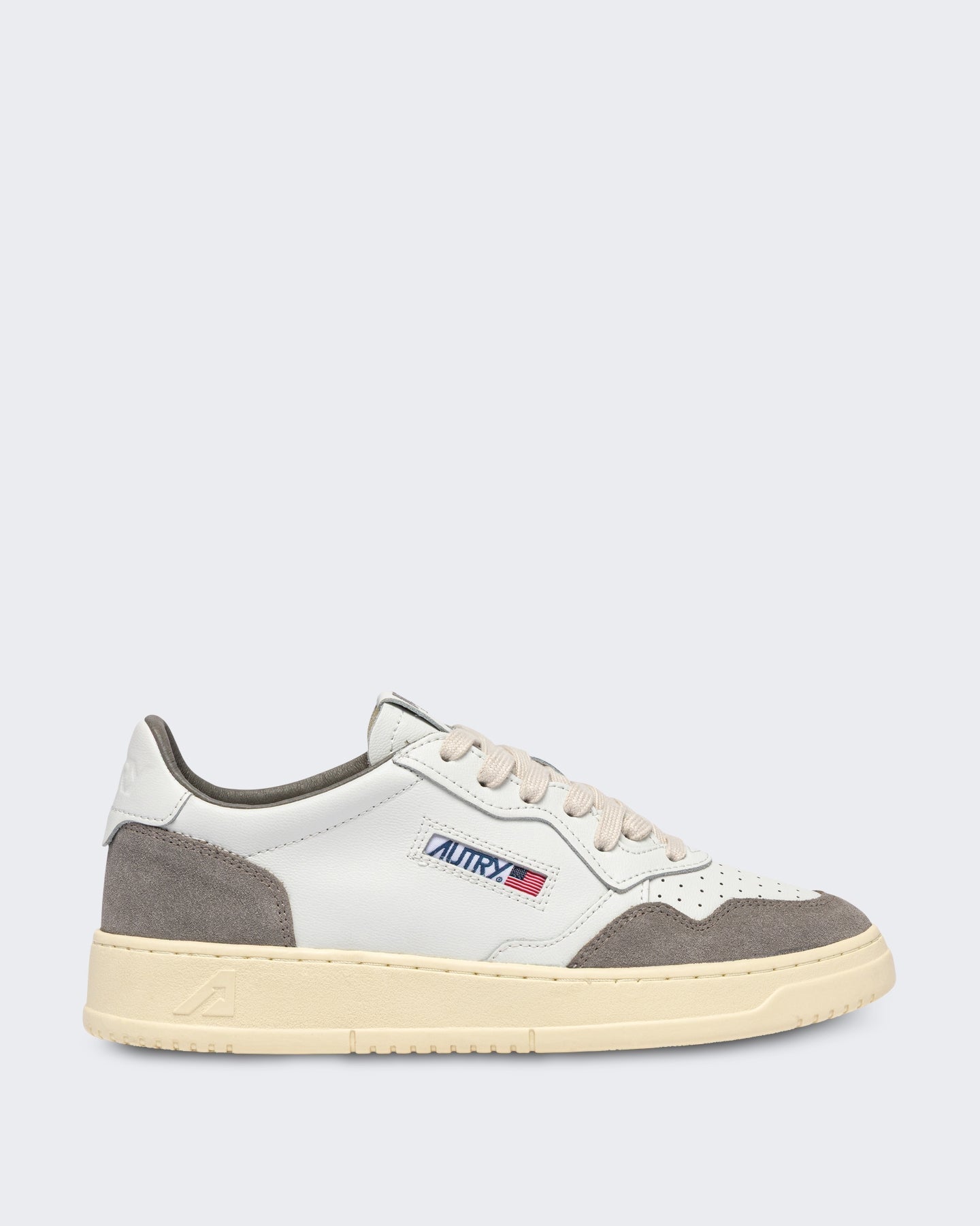 Autry Heren Medalist Low sneaker wit cement - Eleganza.nl