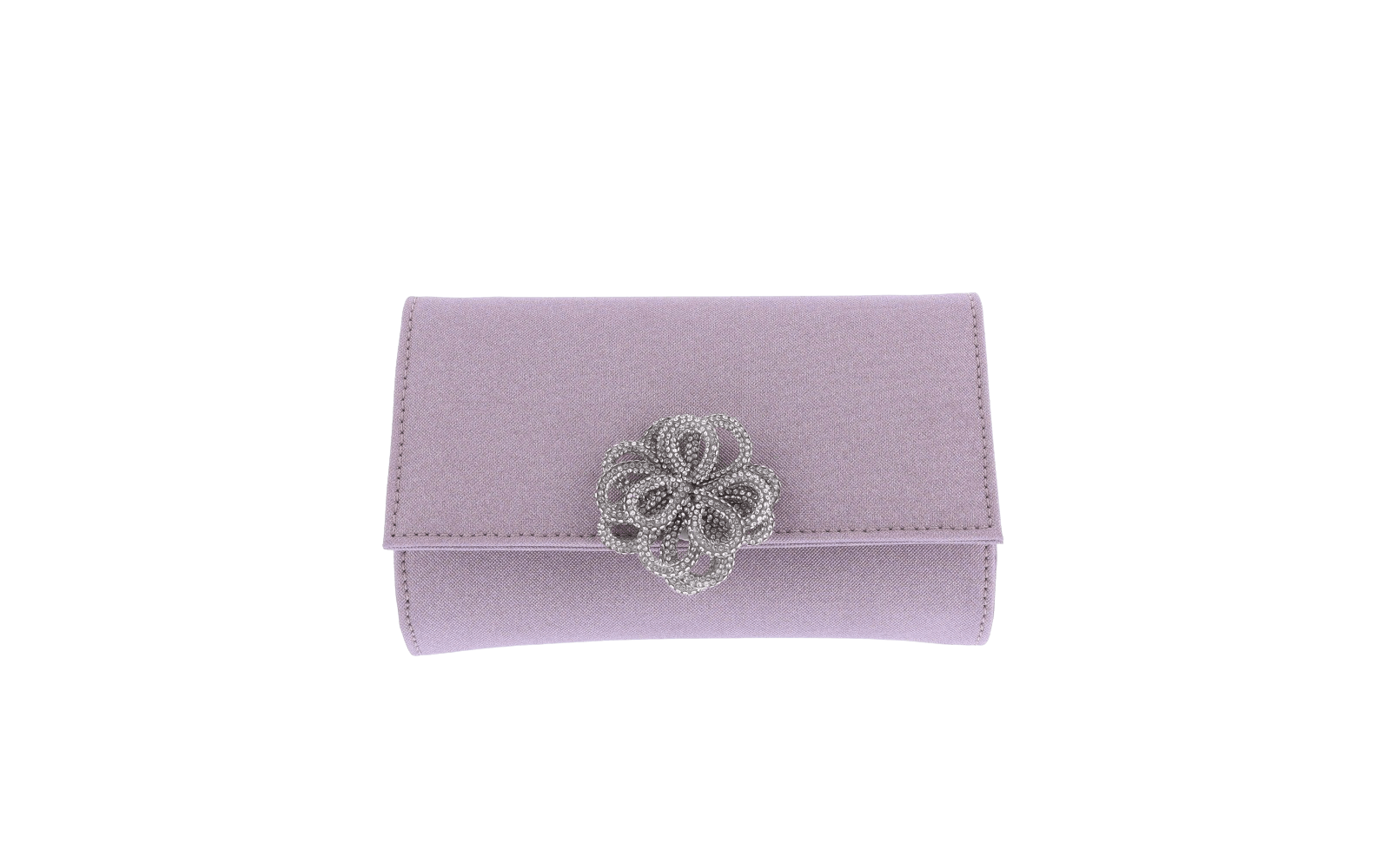 Dames Strass Rosa Clutch Roze