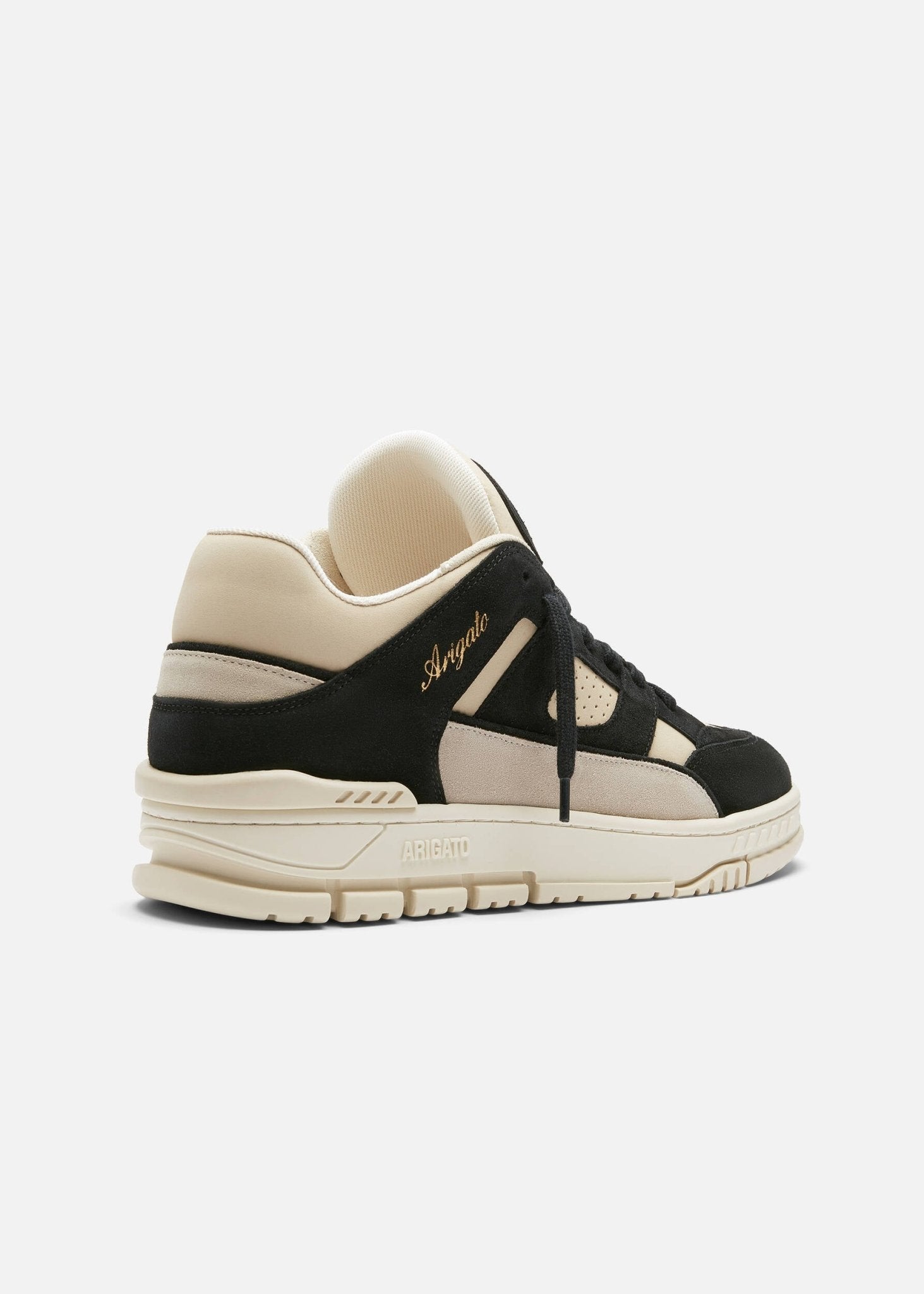 Axel Arigato Heren Area Lo sneaker zwart/beige - Eleganza.nl