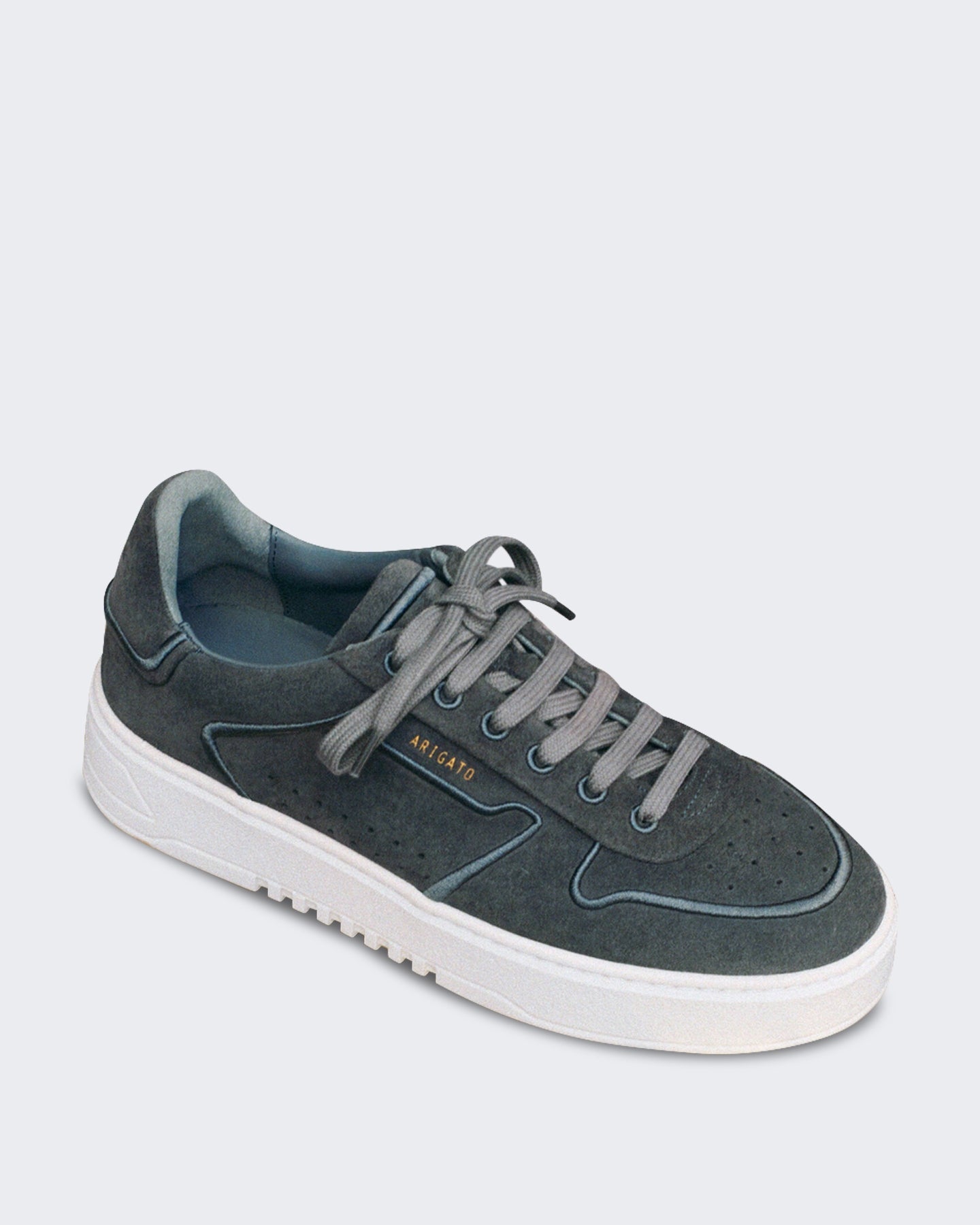 Axel Arigato Heren Orbit Embroidery Grijs/Wit - Eleganza.nl