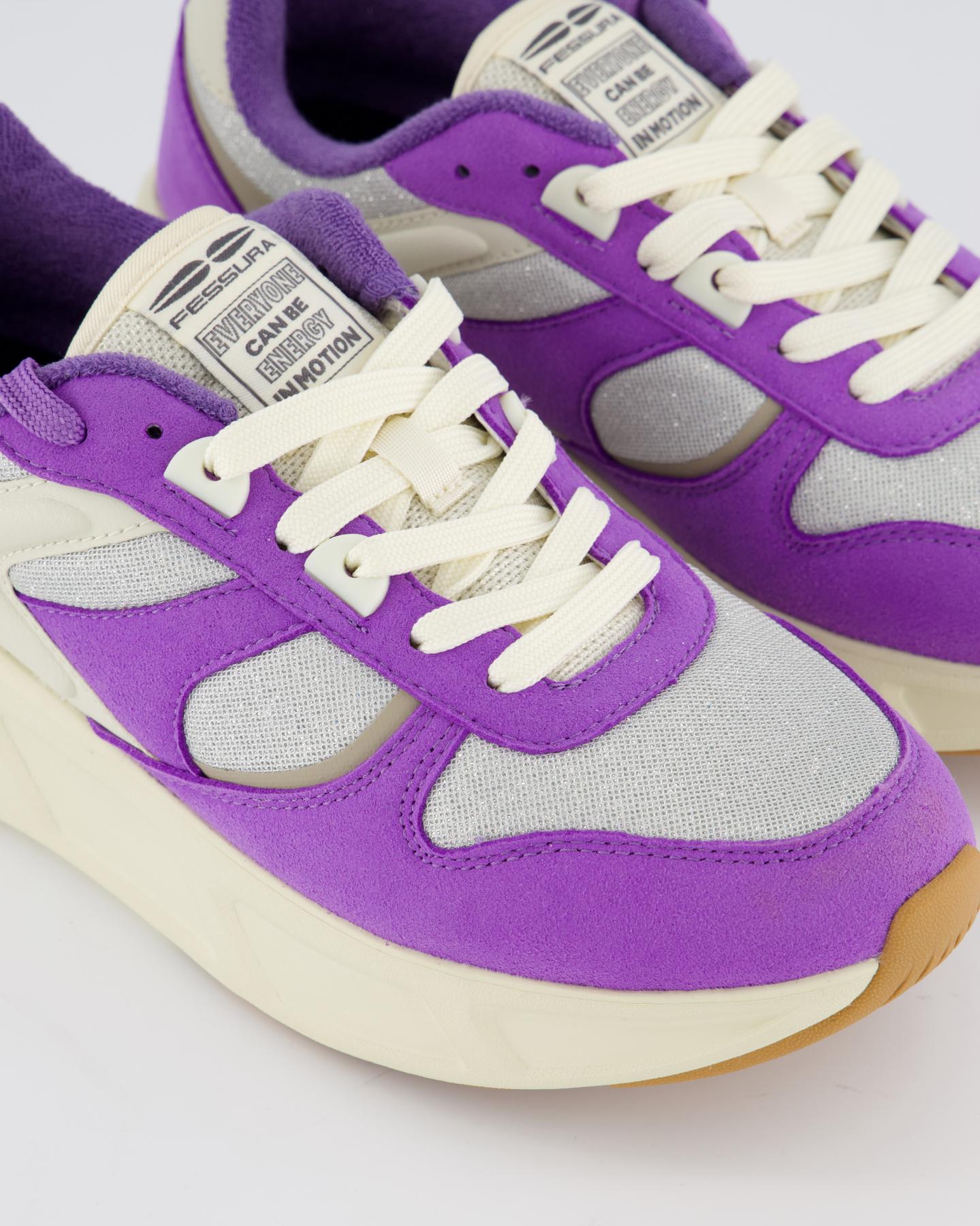 Dames Run 03 Sneaker Paars