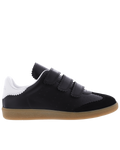 Damen Beth Leder Sneaker Schwarz — huidige kleur