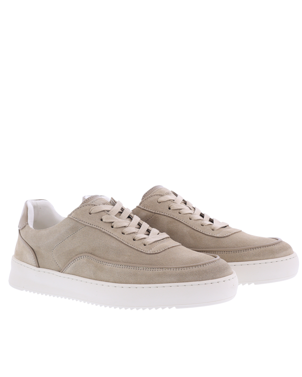 Heren Mondo Suede Lux Sneaker Beige