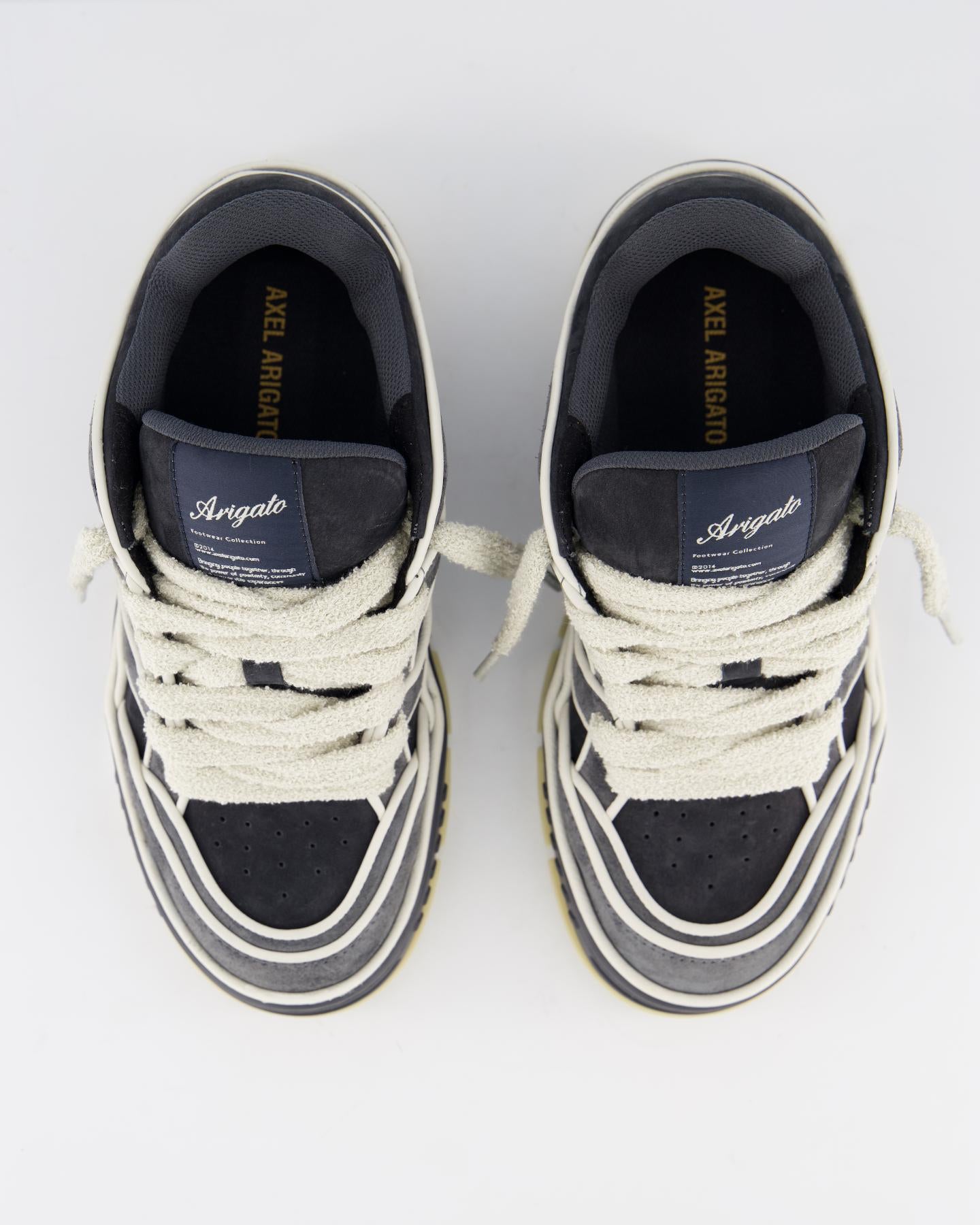 Dames Area Lo Piping Sneaker Grijs