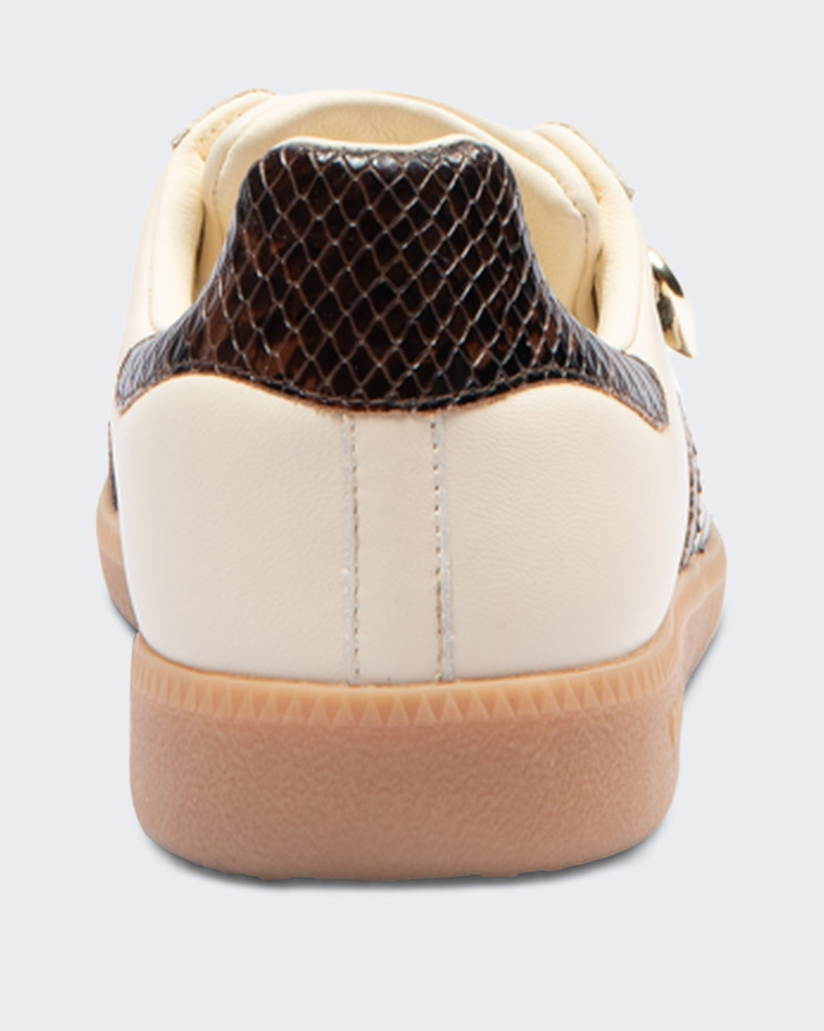 Back 70 Dames Cloud sneaker met nappa leer Boter/Koffie - Eleganza.nl