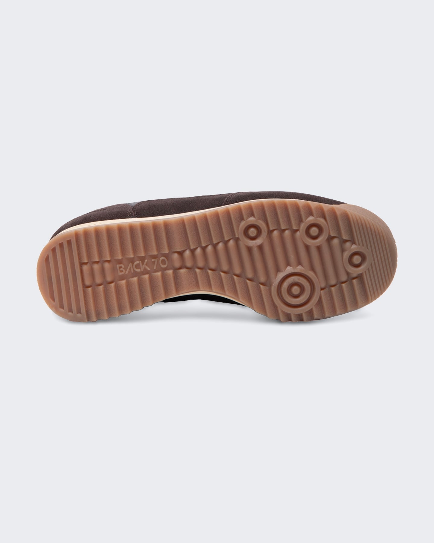 Back 70 Dames Jogger sneaker nappa leer Bruin - Eleganza.nl