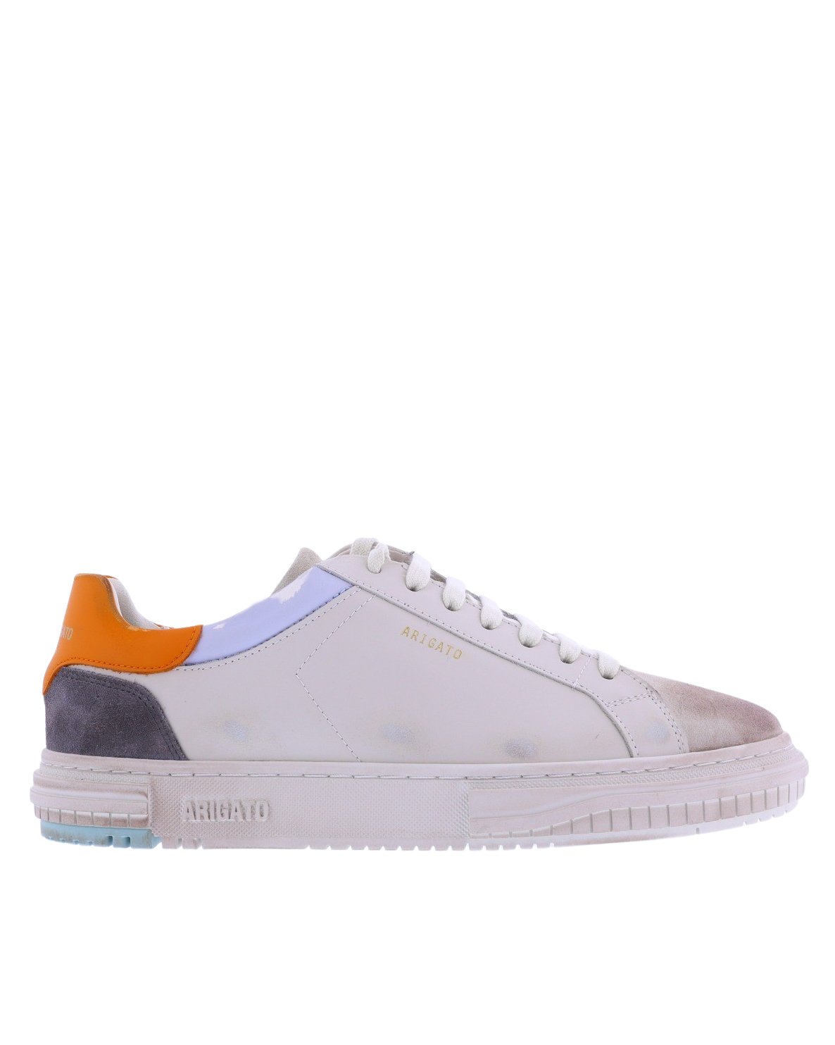 Heren Atlas Distressed Sneaker Wit