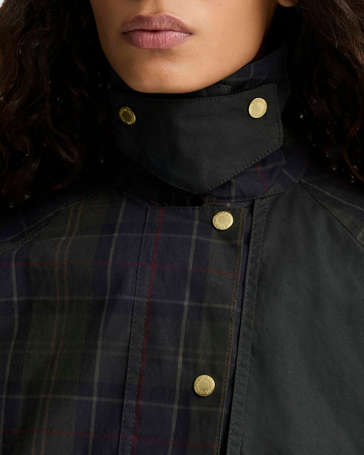 Barbour Dames Truro casual jack Groen - Eleganza.nl