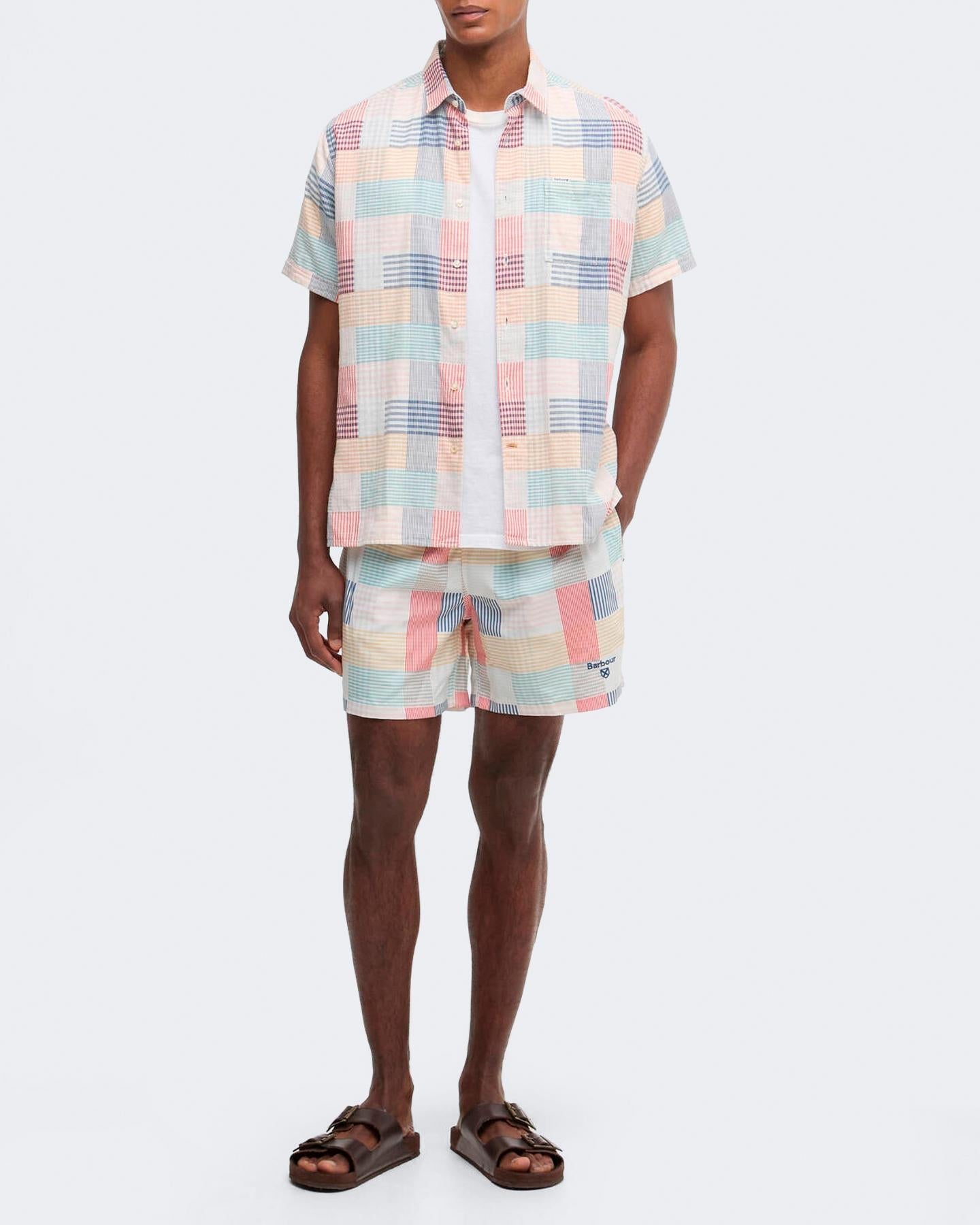 Barbour Heren Patch Swim Short - Eleganza.nl