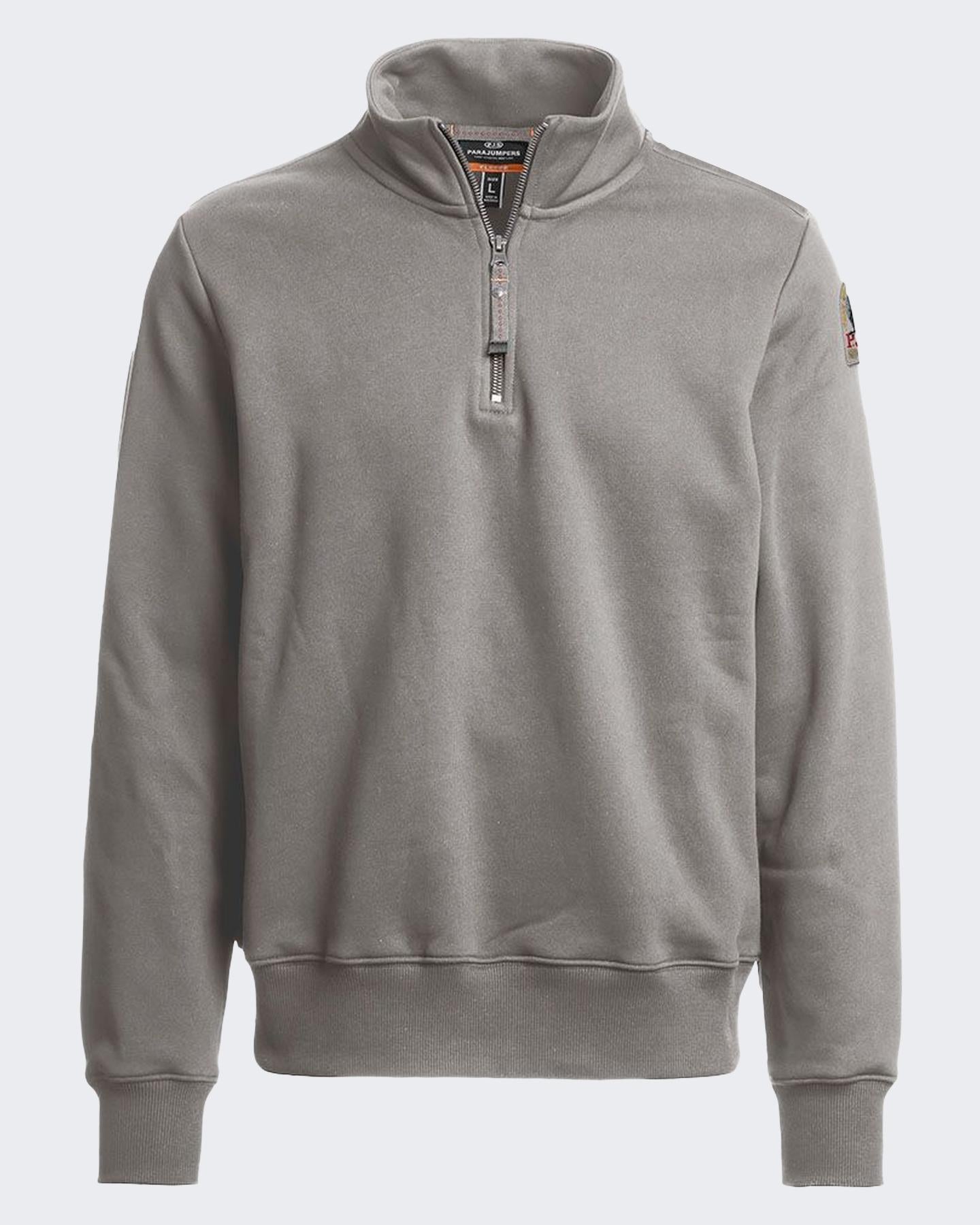 Heren Broad Peak Zip Sweater Grijs