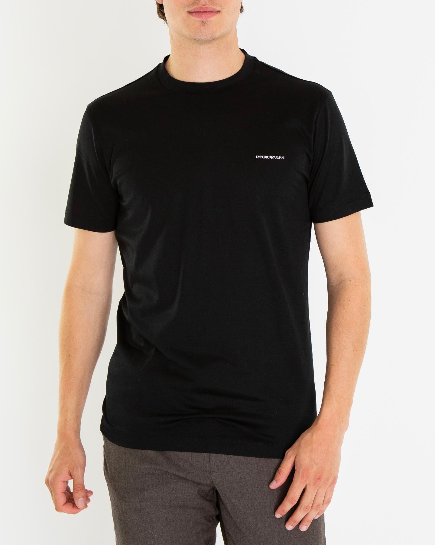 Heren Logo T-Shirt Zwart