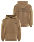 Herren Distressed Fuck Off Hoodie