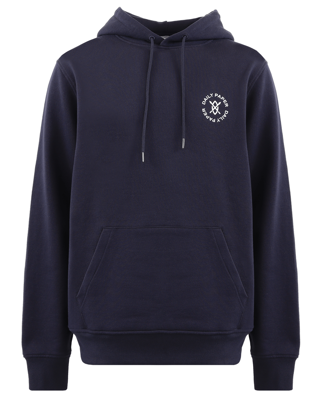 Heren Circle Hoodie Blauw